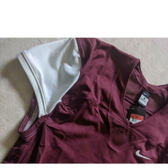 Nike Vapor Mach Speed FB Training Game Jersey Wine 789929-612 Men's NWT (2). - Picture 6 of 10